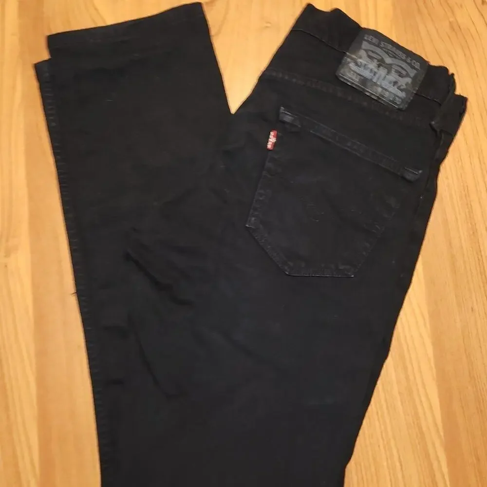 Levi’s Levi 511 Men’s Black Slim Jeans 29x30